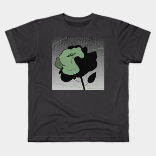 Green Rose Kids T-Shirt